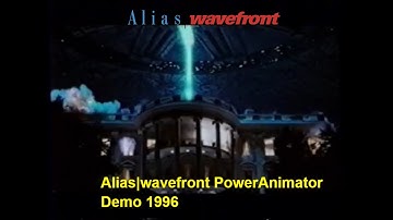 Alias | wavefront PowerAnimator Demo 1996