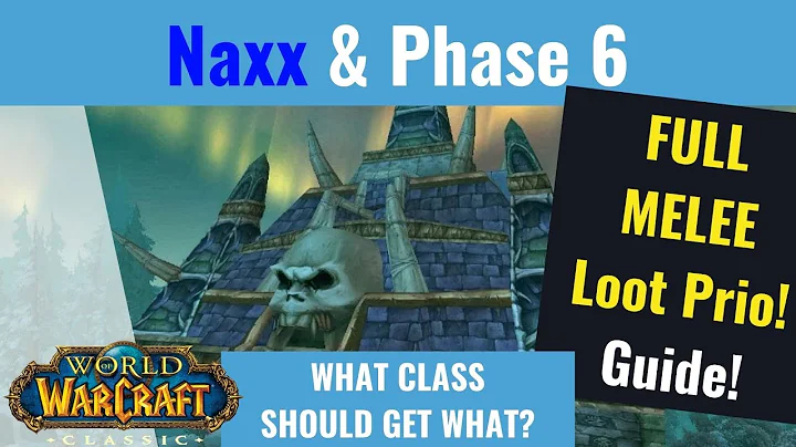In Depth Naxx & Phase 6 Melee Loot Prio Breakdown