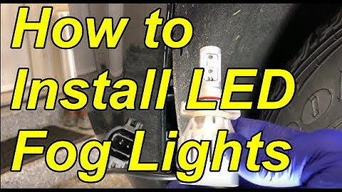[HOW TO] Install LED Fog Light Bulbs 2015-2019 Colorado / Canyon - (Easy / Plug n Play)