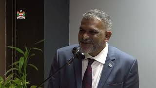Fijian Minister for Tourism Faiyaz Koya launches Mydesk