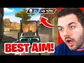 Reacting to THE BEST AIM PLAYER in Apex Legends