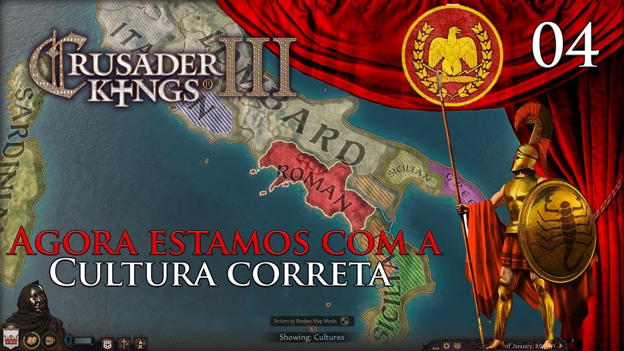 CULTURA ROMANA RESTAURADA!! #04 • CK3 | [Gameplay PT-BR 2023] - YouTube