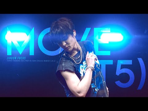 250413 TREASURE JIHOON 지훈 FOCUS 'MOVE (T5)' 4K @ FIRST US TOUR