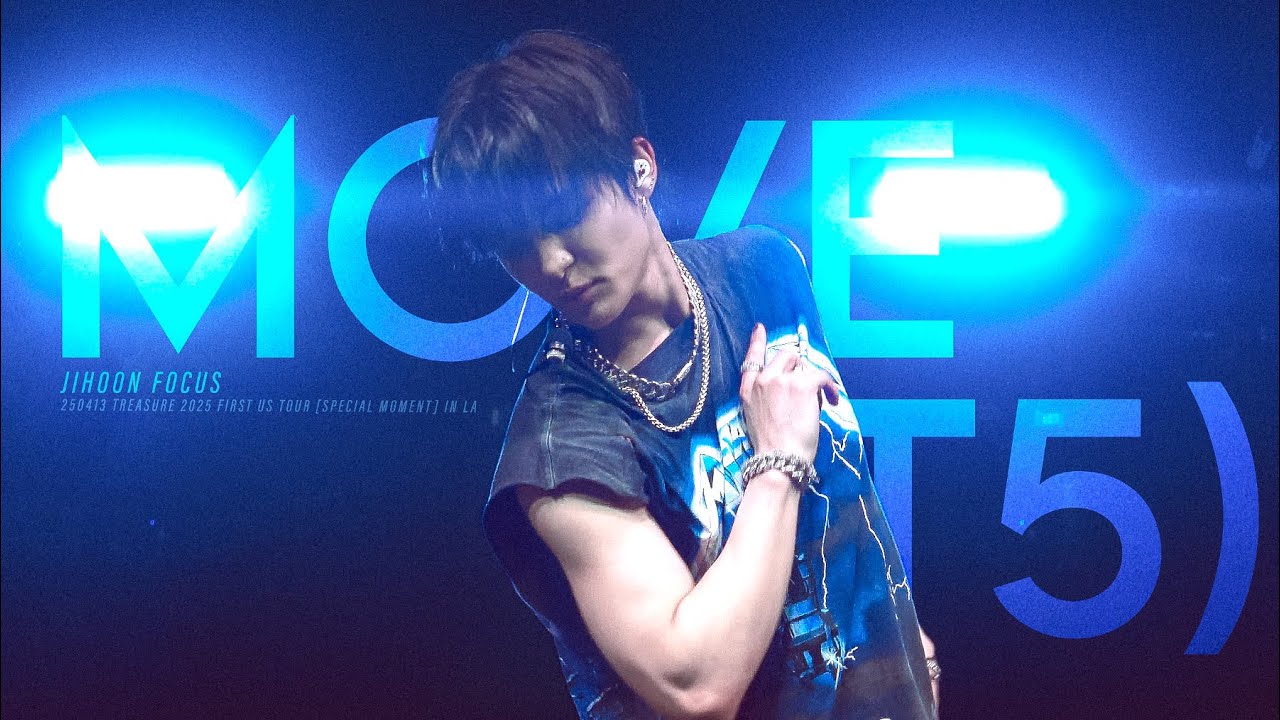 250413 TREASURE JIHOON 지훈 FOCUS 'MOVE (T5)' 4K @ FIRST US TOUR [SPECIAL MOMENT] IN LA