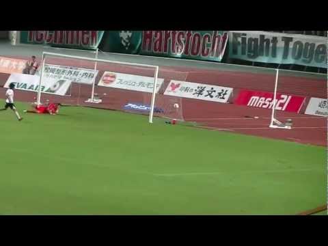 2012.07.15 FC岐阜vsカターレ富山　樋口寛規選手のゴール