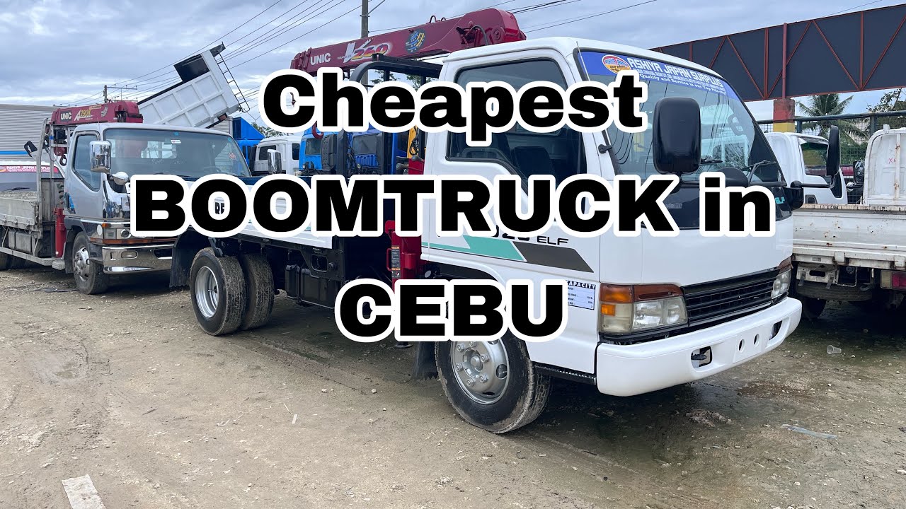 Boom trucks FOR SALE. ASHIYA CEBU