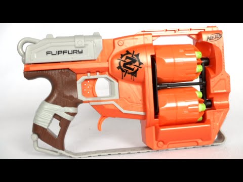 Nerf Zombie Strike Doominator! Épica Shotgun Estilo Minigun 