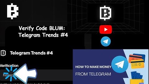 Telegram Trends #4 Blum | What