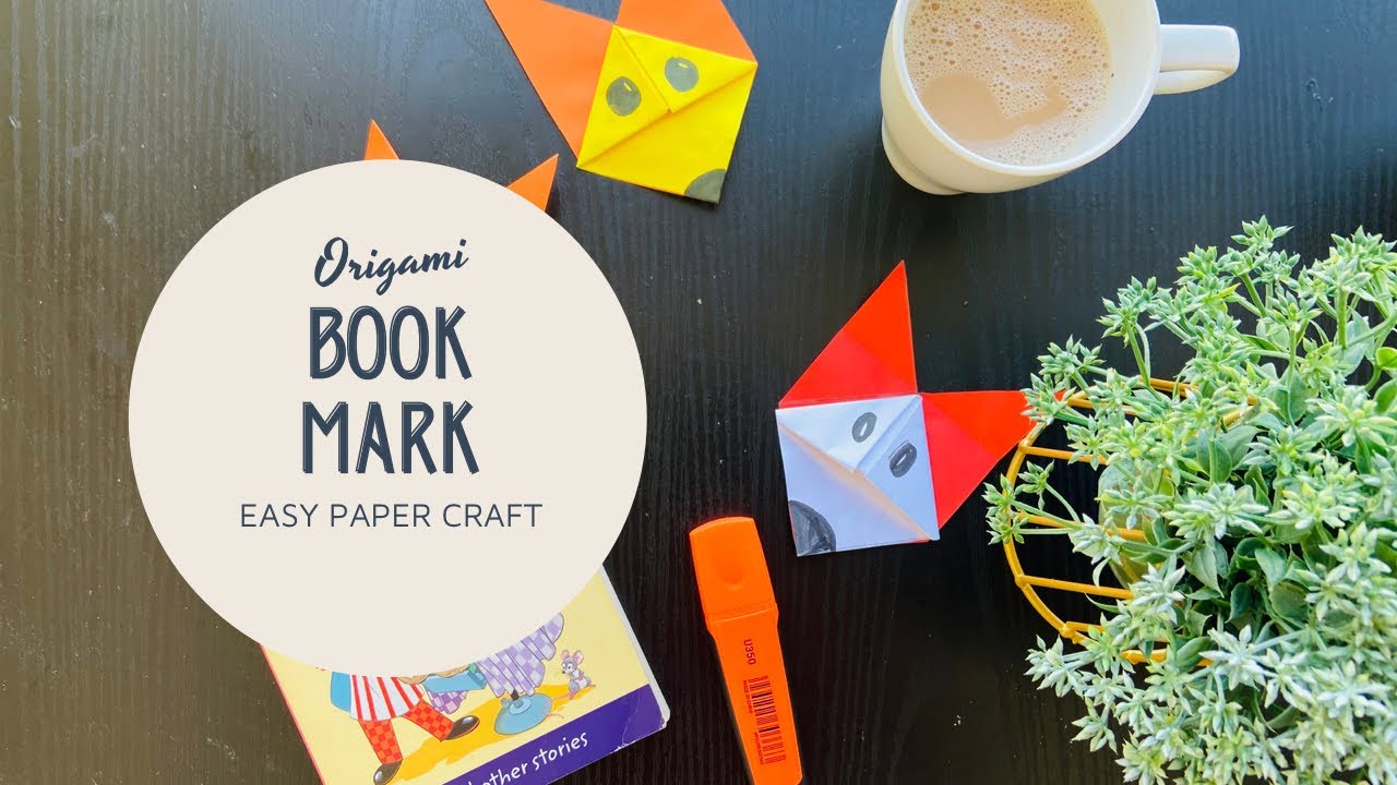 Origami bookmarks ||easy bookmark ideas||Paper bookmarks
