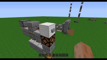 Redstone Tutorial - 1 Wide T Flip-flop With Indicator Lights
