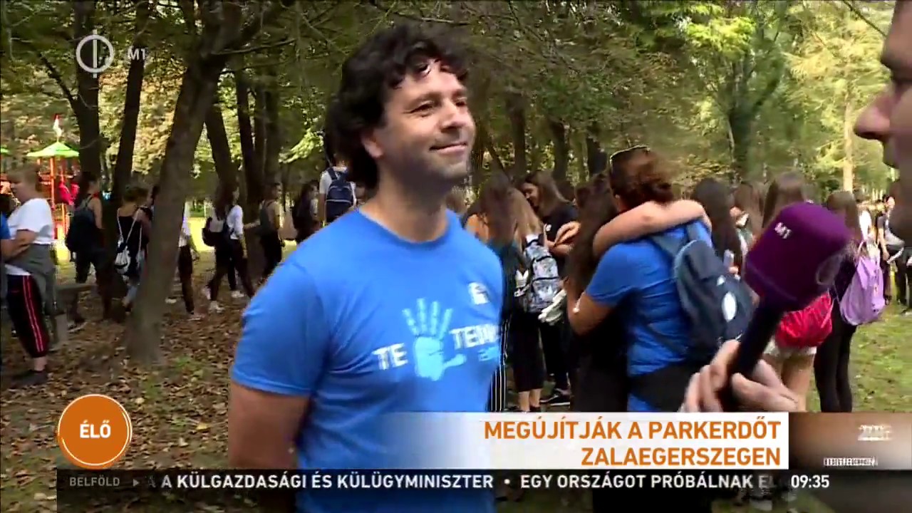 Megújítják a Parkerdőt Zalaegerszegen – M1 Ma reggel 2018-09-14