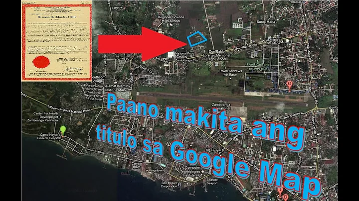 Paano makikita ang Titulo sa Google Map