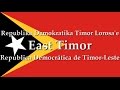 「National Anthem」Timor Lorosa&#39;e - Pátria