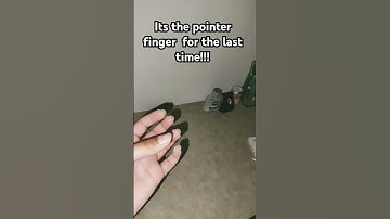 Subscribe if you got the pointer finger too #shorts #viral