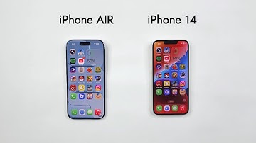 Apple iPhone AIR vs iPhone 14 - Speed Test 🚀