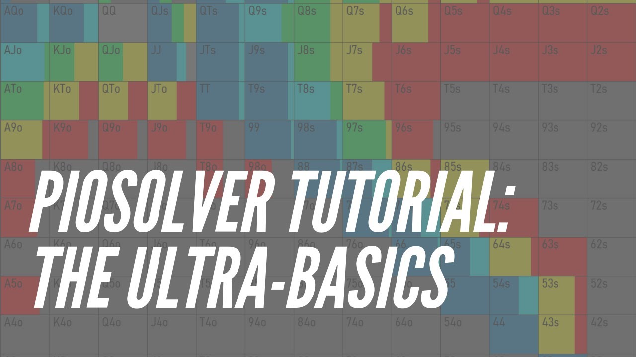 Piosolver Ranges Piosolver Tutorial Pdf : Quick Start Guide – NWHKLA