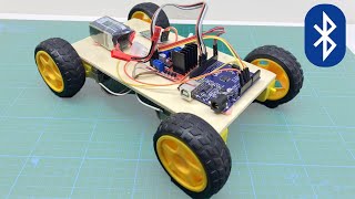 How to Make a Bluetooth Controlled 4x4 SUV Car at home esaily. || Making Mobile Control Car.