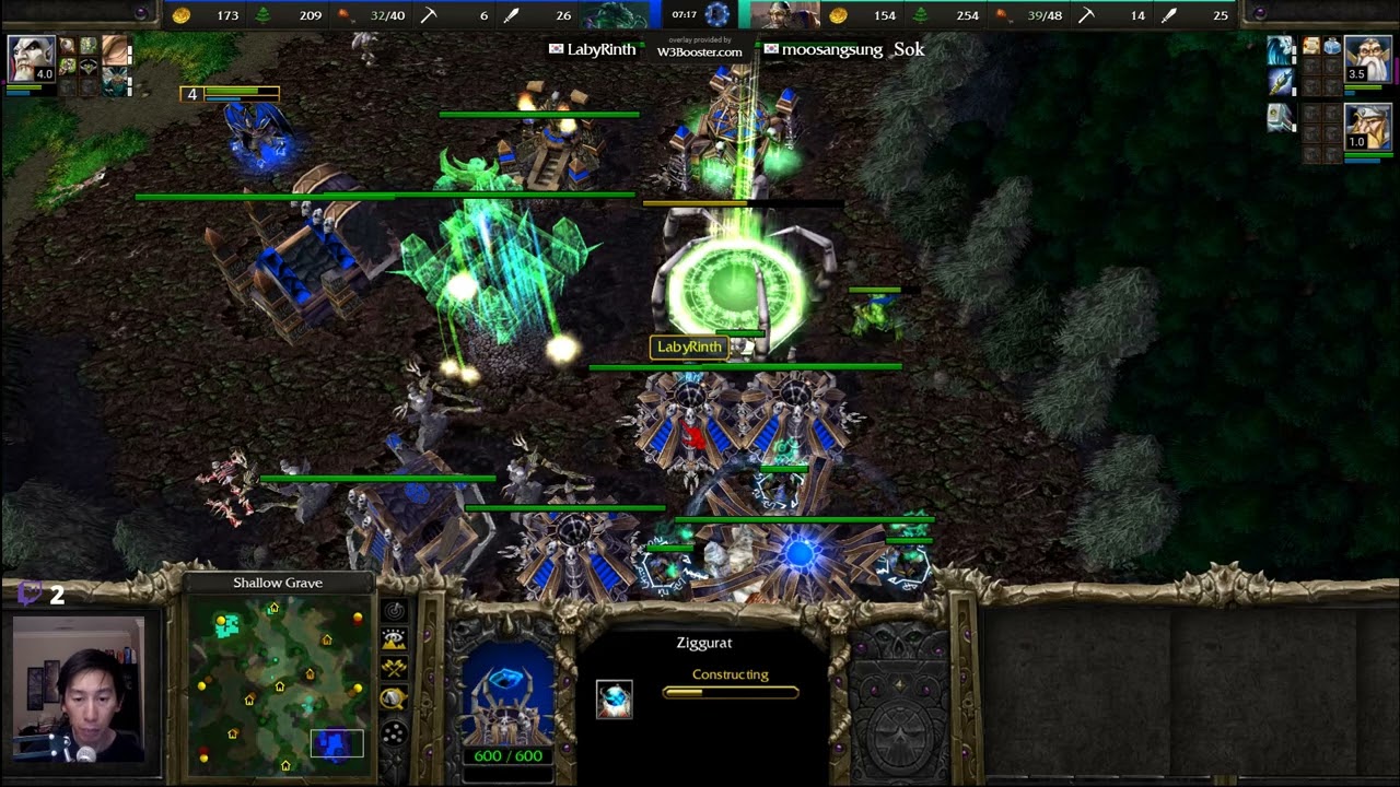 LabyRinth (UD) vs Sok (HU) - WarCraft 3 - Dreadlord First? - WC3410