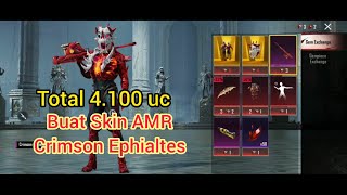 Gacha Skin AMR CRIMSON EPHIALTES Terbaru Pubg mobile