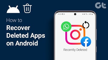 How to Recover Deleted Apps on Android | Manage Deleted Apps on Your Android Phone!
