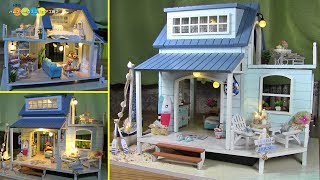 DIY Miniature Dollhouse kit - Caribbean　ミニチュアドールハウスキット　カリブ海作り
