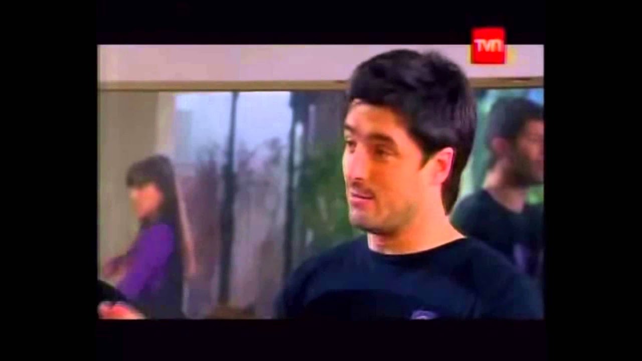 Los Angeles de Estela TVN - Un hombre golpea a Leon