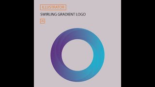 How to Create a Swirling Gradient Logo in Illustrator