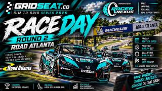 GRIDSEAT.CO / SIM TO GRID / RACE 2 / ROAD ATLANTA screenshot 2