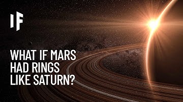 What If Mars Had Rings Like Saturn?