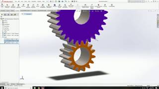 Solidworks Toolbox  Making and Mating Spur Gears