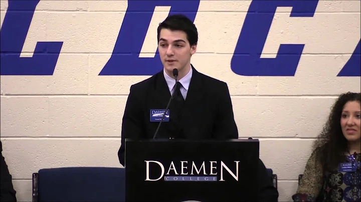 Scholars Day 2015 - Trustee Scholars Joe Colasurdo...