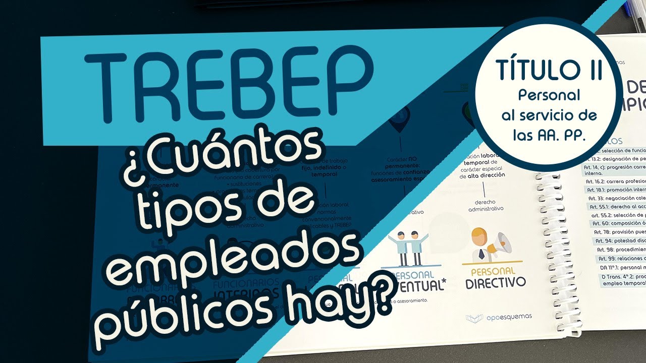 👨‍🎓 FUNCIONARIOS Carrera, Interinos, PERSONAL laboral y eventual. ¿Y el PERSONAL DIRECTIVO?- TREBEP