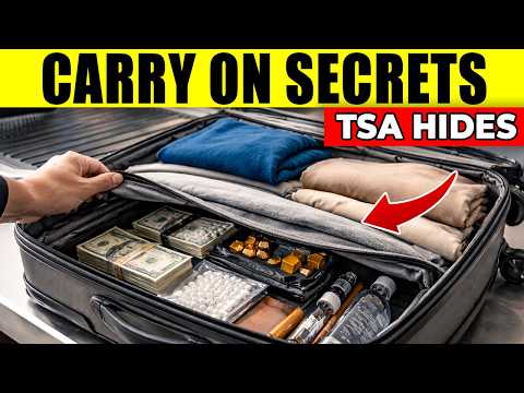 60 CARRY ON SECRETS TSA WON'T SHARE