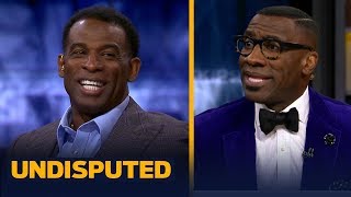 Deion Sanders joins Skip and Shannon to talk Tom Brady's greatness \& Super Bowl | NFL | UNDISPUTED