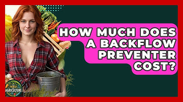 How Much Does A Backflow Preventer Cost? - The World of Agriculture