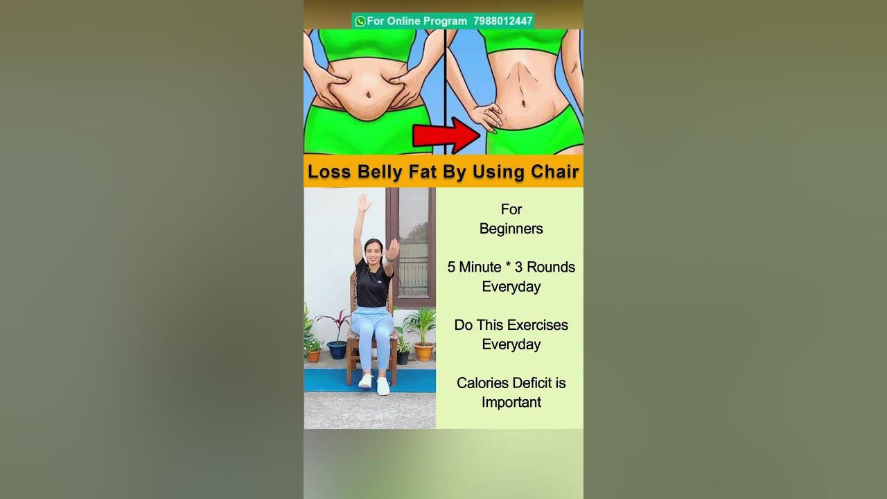 lose-belly-fat-by-using-chair-nikitashorts-shorts-youtube