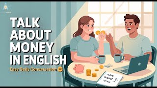 Let’s Talk About Money 💰|  Easy English Conversation for Beginners A2–B1 | Save & Budget Smartly