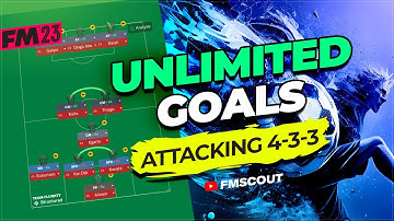 UNLIMITED Goals For ATTACKING 4-3-3! 🤯 | FM23 Best Tactics