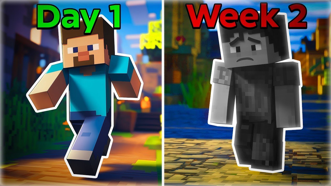 The 2 Week Minecraft Phase Tqctiz's & Pqrticlez Mining for Netherite Pt ...