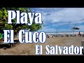 Playa El Cuco en El Salvador 2020