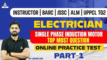 SINGLE PHASE INDUCTION MOTOR TOP MOST QUESTION Online Practice Test Part -1
