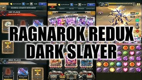 Legendary Game Of Heroes: Ragnarok Redux Event Gameplay/Team Testing (Dark Slayer)