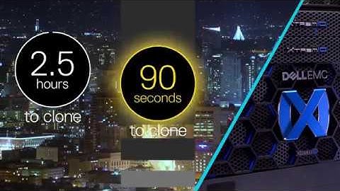 XtremIO 2TB Cloned in 90 seconds