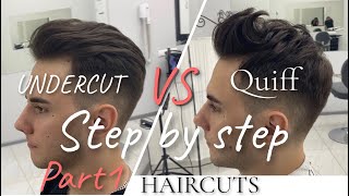 QUIFF/PART 1/МУЖСКАЯ МОДЕЛЬНАЯ СТРИЖКА/Топовые стрижки 2020/2021/men’s haircuts/GRADUATION