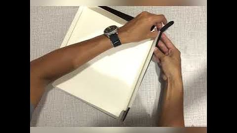 Step by step video for acetate cake box cover