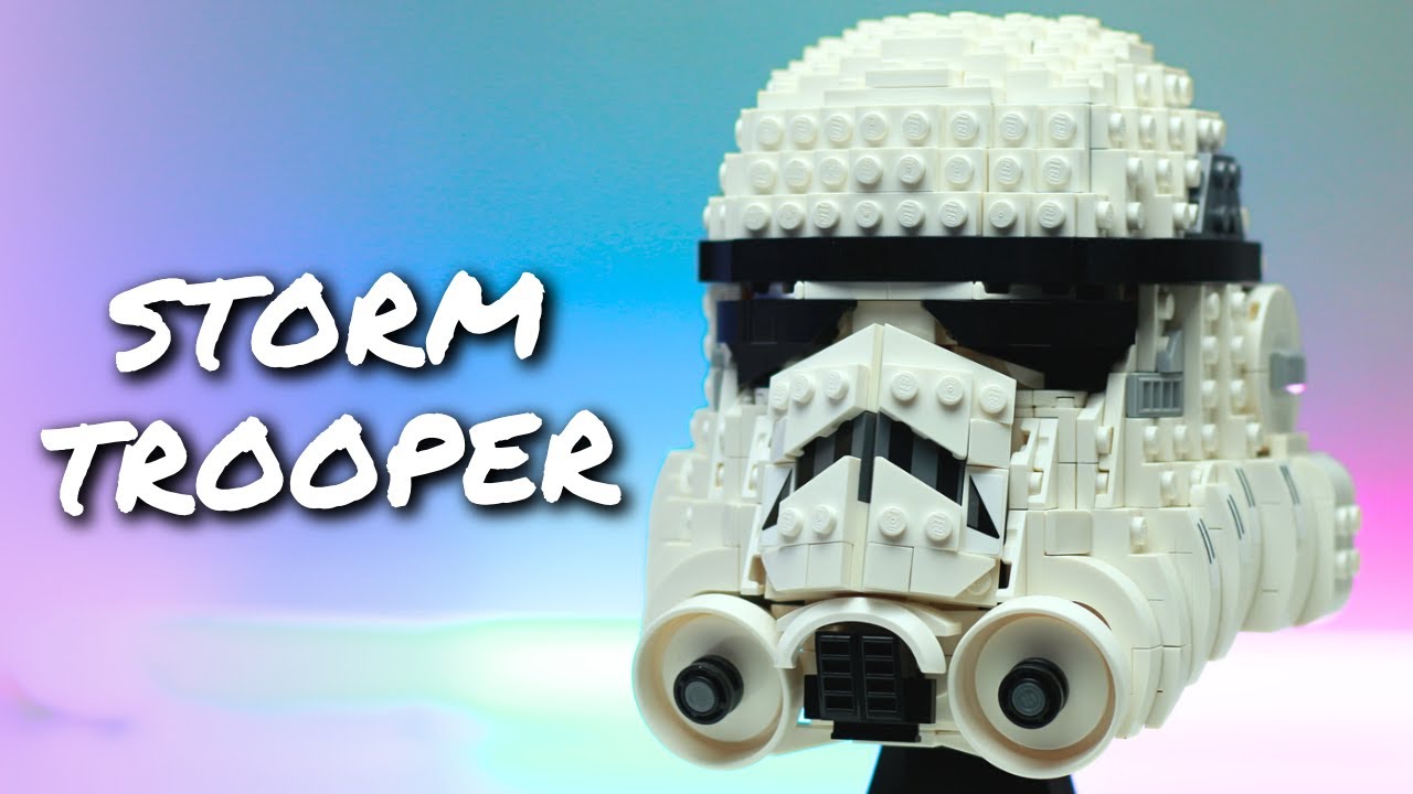 LEGO Stormtrooper Helmet Review YouTube