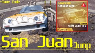 San Juan Jump Danger Sign A800 + Tune Code | Forza Horizon 5