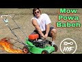 Smoke Machine That Cuts Grass! | Lawn Boy Commercial 7211