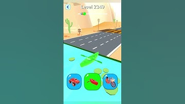 Shape shifting2 game level #2349  hyper casual game #shapeshifting  #gameplay #gaming #shortvideo