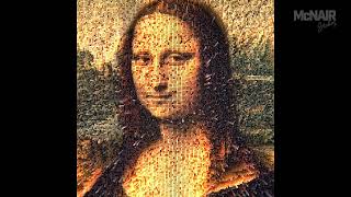 Mona Lisa Abstract 3D Animation Blender 3.0 geometry nodes screenshot 4